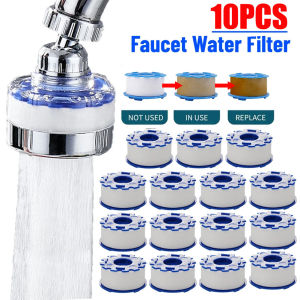 Universal Filter Household Kitchen Water Purifier Rotating Faucet Booster Tap Purify Filter Splash-Proof Head