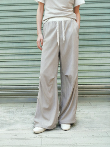 Semir | Cool Feeling Wide Leg Color Block Casual Pants