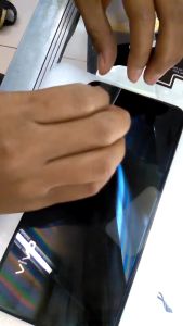 PAKET 2 INC 1 Garskin Carbon VIVO V29 5G 2023 / VIVO Y02S 2022 Fingerprint Skin Back 3D Film Violette Design PENGIRIMAN CEPAT