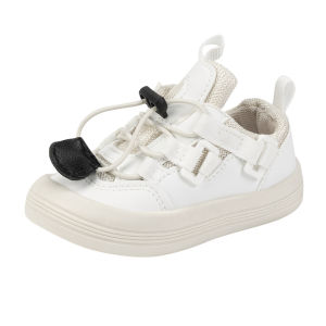 South Korea Kids Cartoon Sneaker Cute Boys and Girls Hiking Shoes Soft Bottom Baby Children Board Shoes Ugly and Cute Big Head