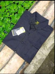 Kemeja polos Hitam- abu-abu-merah jambu/lengan panjang bahan katun adem/kemeja pria hitam lengan panjang/kemeja kerja/kemeja kantor /kemeja/kemeja Distro casual