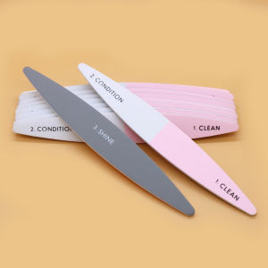 1/3/5/10/15pcs Buffer Nail File Pink White Grey 3-sides Sanding Polishing Strip Manicure Shine Buffing Bars Nail Art Tools