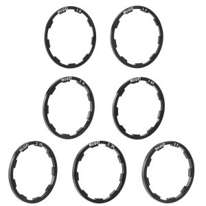 Bike Wheel Hub Spacers for Road and Mountain Bikes Aluminum Gasket Washers for Cycling Maintenance and Repair