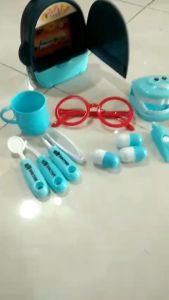 Mainan Anak Dentist Kit Dokter Dokteran YZ 6 Murah | Mainan Dokter Gigi Kemasan Kantong Dentist Kit And Cute Suitcase | Mainan Edukasi Anak Dokter Dokteran Set Legkap Berbagai Karakter Yang Lucu