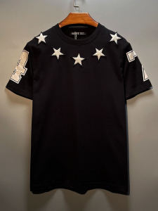 Áo Thun Tay Ngắn Dáng Rộng Thiết Kế Ngôi Sao Cho Nữ Mùa Hè Thời Trang Cá Tính Hợp Thời Trang Cho Cặp Đôi Áo Thun Cotton Pha Trộn