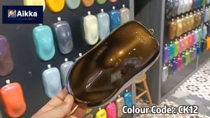 AIKKA CK12 Brave Khaki | Supreme Crystalizer Series | Aikka 2K Car Paint Motor Aerosol Spray Cat Bancuh Kereta DIY 车漆