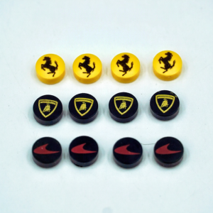 LEGO Compatible Wheel Hub Caps