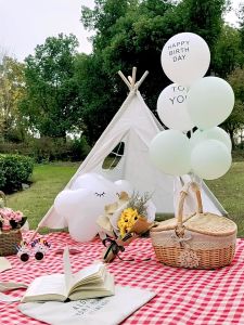 KBR เสื่อปิคนิค เสื่อ เสื่อกันน้ำ เสื่อชายหาด เสื่อปิคนิคลายสก๊อต เสื่อพับได้ แบบพกพา