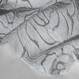 Vải Ogeen Rose Petal Texture Hollow out Designer Fabric for Cheongsam Gown DIY Handicraft Art Therapy Quilt Cover