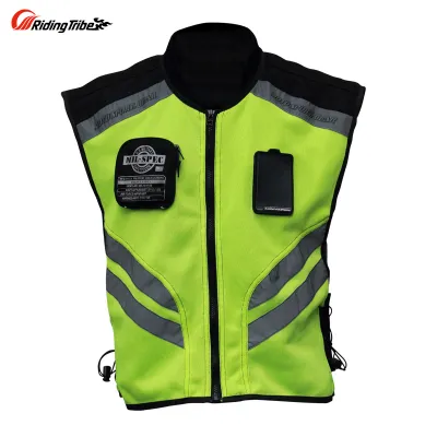 Reflective Motorcycle Vest Breathable Motorcycle Jacket for Motorbike Motocross Riding Cycling Hiking