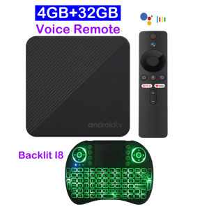 TV Box Dual UI T8 8K Android 16 Smart TV Box RK3518 Google Assistant Dual Wifi6 Bluetooth6.0 8GB 128GB Voice Remote Media Player