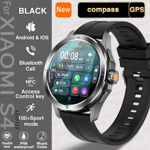 2024 New For Xiaomi Watch S4 Sport Smart Watch Men AMOLED Screen NFC GPS Compass Heart rate Waterproof Bluetooth Call SmartWatch