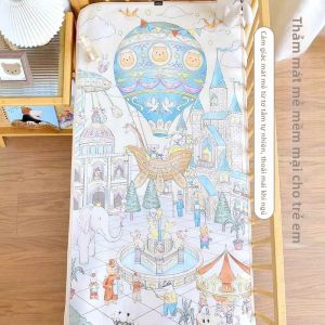Cool Sensation Ramie Tencel Baby Sleeping Mat