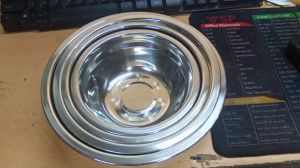 Thau bát chậu inox siêu dày sáng bóng bền đẹp nhiều size [14161820cm ]