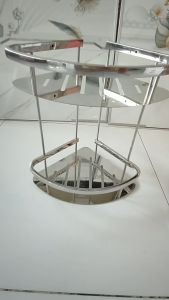 Kệ Góc Đa Năng Nhà Tắm 2 Tầng Inox 304 Cao Cấp Không Gỉ Sét