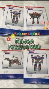 Mainan Puzzle Anak Mainan Robot Puzzle Copot Pasang