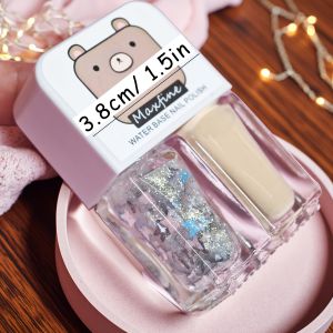 D29 สวีทฮาร์ท บัตเตอร์ฟลาย 2 ยาทาเล็บสูตรน้ำ ไม่ต้องอบ ลอกออกง่าย