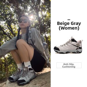 HUMTTO | Waterproof Slip-resistant Lightweight Durable Shock-absorbing Hiking Shoes Women New Spring Autumn