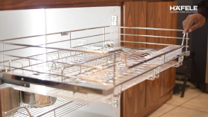 Hafele Verona Internal Upper Rak Piring Dapur Stainless Steel 60 cm