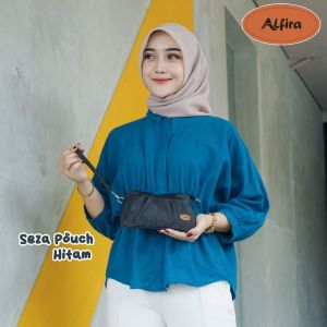 Seza By Alfira pouch wanita Murah//muat hp bahan chocoly anti air