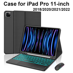 Case for iPad Pro 11 Inch Magnetic Keyboard Cover for iPad Pro 11 Inch 2018 2020 2021 2022 for iPad Pro 11 Smart Stand Cover