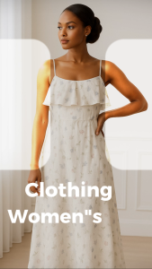 เดรส Fairy Garden Maxi เดรสแม็กซี่_SecondhanD_SP022