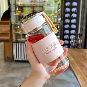 JOSEN LIGHTING | Portable Aesthetic Glass Tumbler with Lid