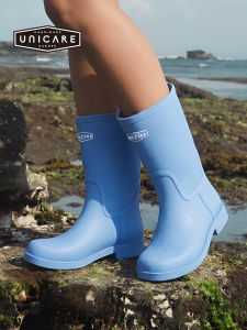 Giày Mưa Chống Thấm Thời Trang Dài đến Mid-Calf