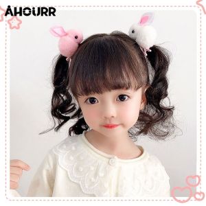 เปลี่ยนแปลงกระต่ายน่ารัก เสริมความสวย Stereo Plush กิ๊บผมเครื่องประดับผม Headwear หวาน AHOURR