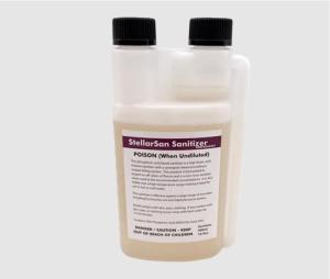 StellarSan Food Grade Sanitizer 500ml - Multipurpose Cleaner Kills 99.9% Bacteria Fragrance-Free Single Pack