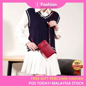 iFASHION 1189 Premium Korean Touch Screen Sling Bag Multi-function Mobile Phone Bags Wallet Wanita Beg Bimbit