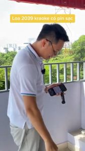 Loa Bluetooth Qixi SK2039 - Âm Thanh Vòm 360 Và Chất Lượng Bass Uy Lực Mạnh Mẽ Dung Lượng Pin 3600mah Và Thời Gian Chơi Lên Đến 6-10 Giờ Đi Kèm 2 Micro Karaoke