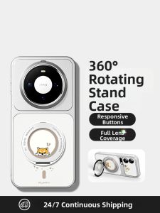 Magnetic Anti-drop Full-coverage Phone Case with Stand