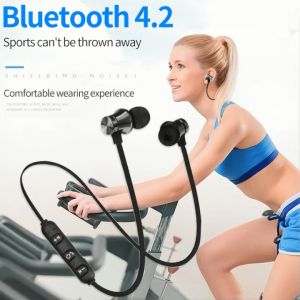 Tai Nghe Không Dây Tai Nghe Bluetooth 4.2 Không Thấm Nước Từ Tai Nghe Tai Nghe Thể Thao Có Micrô