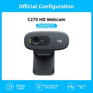 Logitech | For Online Classes and Streaming Webcam Face Capture Plug and Play