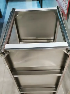 3 Tier Stainless Steel Kitchen Shelf Heavy Duty Storage Rack Microwave Oven Stand Wall Mounted Counter Organizer for Pots Pans Plates and Cookware