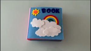 Montessori Baby Busy Toys Felt Cloth Book Early Educational Math Toy Early Learning Basic Life Skills Aid Tools