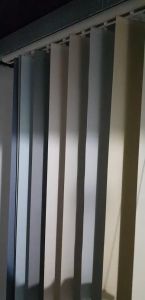 Rèm Lá Dọc che cửa rèm siêu thị ( văn phòng và nhà ở )