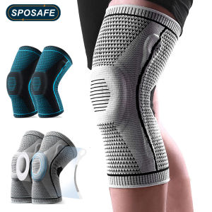 1Pair Knee Braces for Knee Pain，Ultra knee elite Knee Compression Sleeves with Silicone Gel & Spring Support，Medical Grade Knee Patella Protector for Knee Pain ArthritisJoggingSportsMeniscus TearRunning，Men&Women，Joint Pain Relief