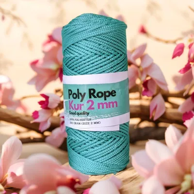 BENANG RAJUT POLY ROPE 2 MM KATALOG 2