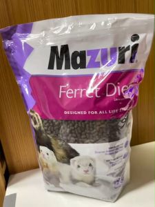 (พร้อมส่ง) อาหารมาซูริ เฟอเรท อีเห็น พังพอน Mazuri 5M08 (5MBU) Ferret Diet 2.26kg