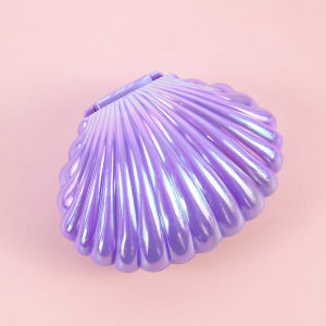 5/10pcs Colorful Shell Candy Boxes Mermaid Birthday Party Biscuit Gift Packaging Jewelry Storage Box Baby Shower Wedding Decor