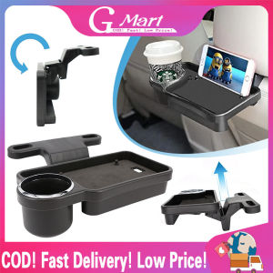 Car Drink Tray Holder Universal Car Rear Back Seat Drink Auto Drink Tray Holder Rear Back Seat Table Food Cup Tray Car-Back-Seat-Tray-Black