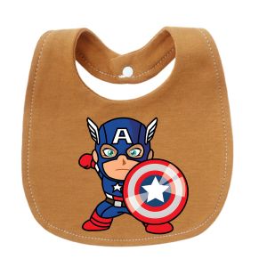 Disney | Baby bib cloth Pure cotton bib for chewing Double-layer anti-bite bib Saliva towel for feeding Cartoon feeding bib