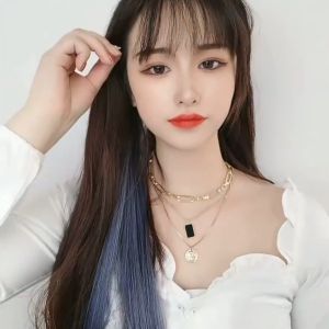 ชิ้นวิกผม แฮร์พีช วิกผม ผมวิกผมปลอม แบบกิ๊บติดผม ผมปลอมชิ้นวิกผม แฮร์พีช วิกผม น้ำหนักเบา ชุดหมอนหลากสีสัน แฮร์พีซ ผมปลอม กิ๊บติดผม