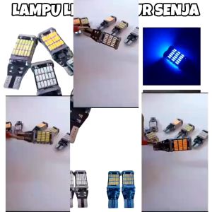 SEPASANG Lampu LED Mundur Senja 45 Titik Lampun Sen Dajjal Sen Dajal Lampu Sen Rem Sein Dajjal Canbus Lampu Senja Kota Motor Mobil