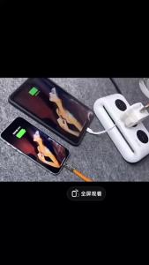 Universal Fast Charger for Huawei Mobile Phones: Foldable Portable Quick Charging Head & Extendable Cable