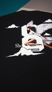 BENIDSON Oversized Tshirt Wings Lady