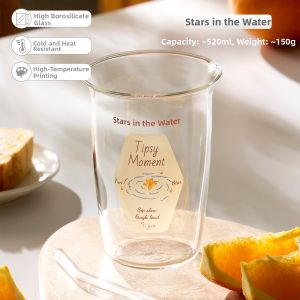 SIYUE | High Aesthetics Summer Glass Cup
