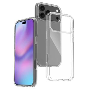 18 ProMax HD Clear Shockproof Case for IPhone 18 17 15 14 13 Plus 12 11 Pro Max Air Soft TPU Phone Transparent Lightweight Cover
